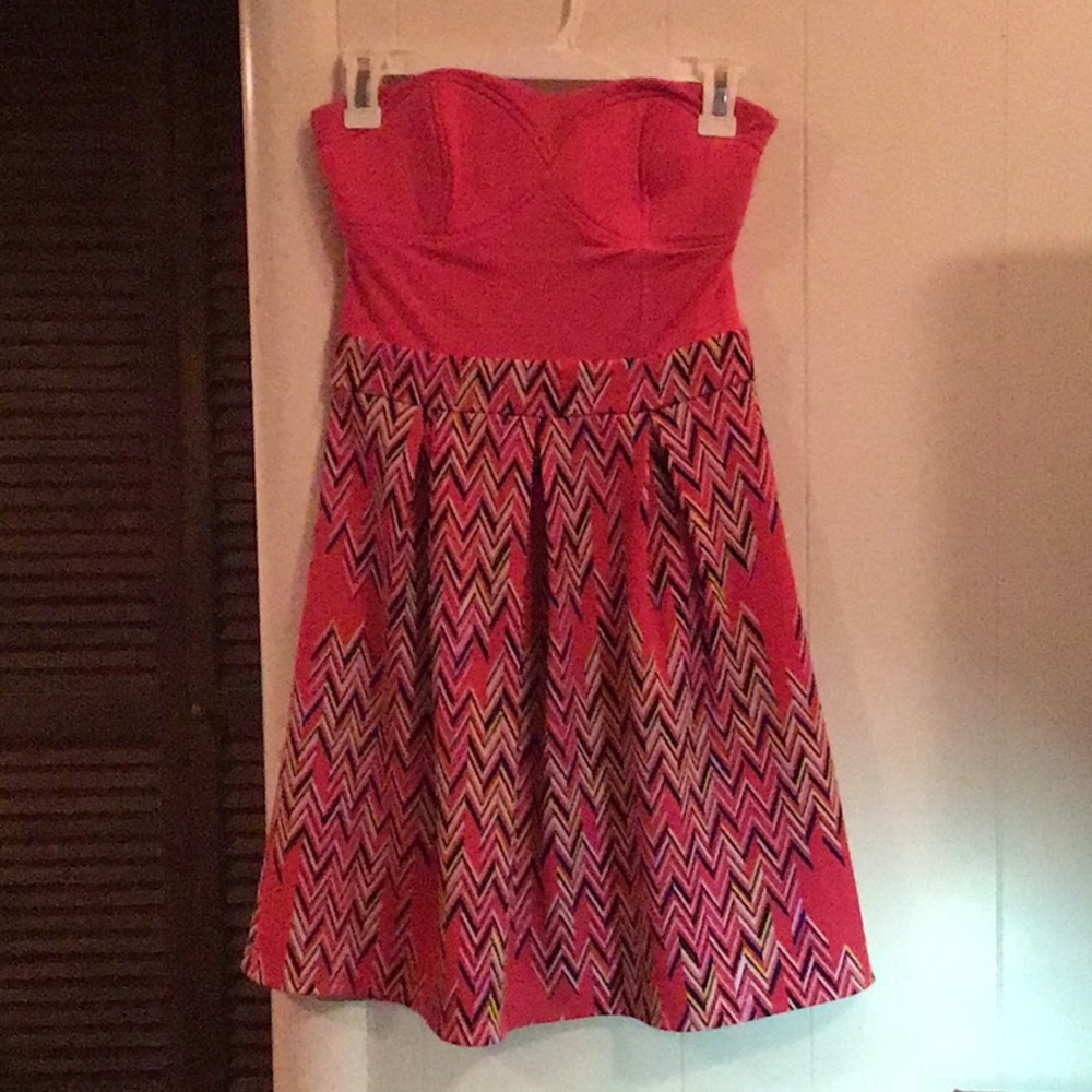 Summer multi pinks dress